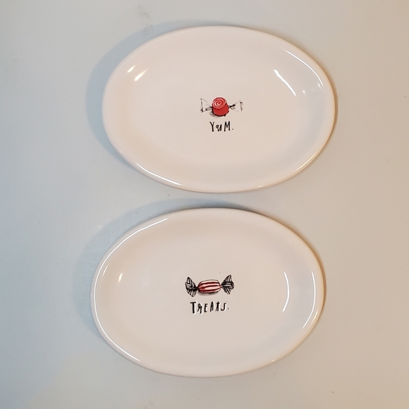 Rae Dunn Other - New Rae Dunn Yum & Treats Plates